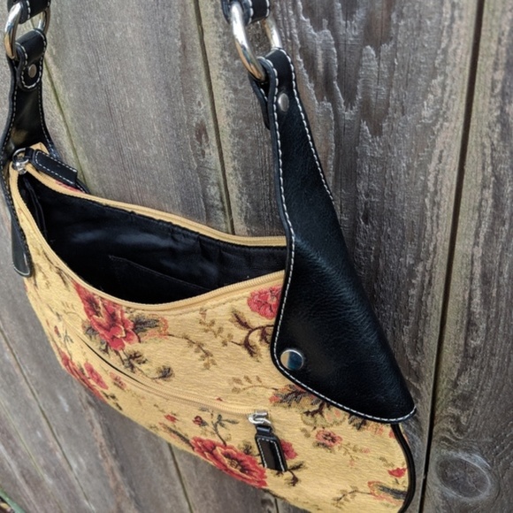 Vintage inspired tapestry bag - Picture 3 of 6
